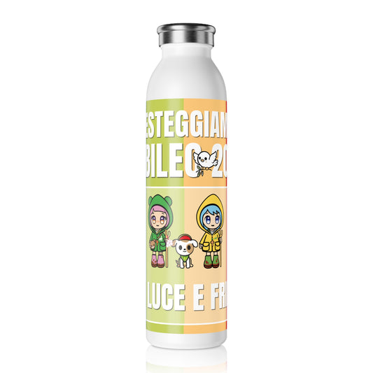 Slim Water Bottle - Giubileo 2025 - Luce Mascot