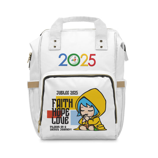 Giubileo 2025 "Luce Mascotte" Multifunctional Diaper Backpack